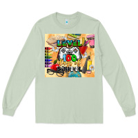 Matcha level 100 days of school Long Sleeve Tee - CowGirlArtShop