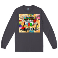 Smoke level 100 days of school Long Sleeve Tee - CowGirlArtShop