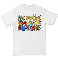 White my brother is au some Premium Tee - LillyAllenDesigns