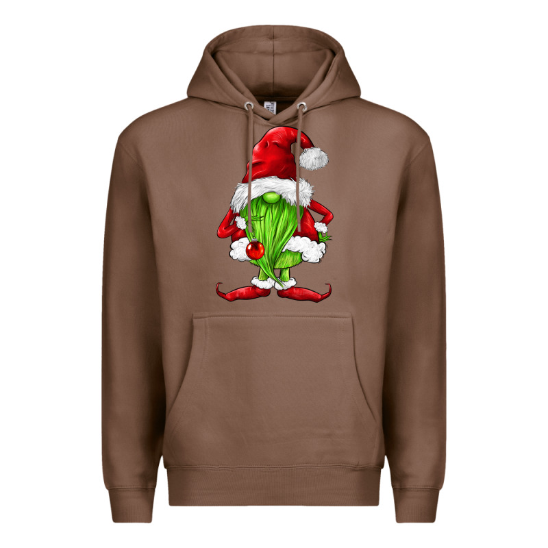 Green Christmas Gnomes Premium Hoodie by FaDigitalArtStudio | Teevron