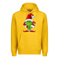 Lemon green christmas gnomes Premium Hoodie - FaDigitalArtStudio