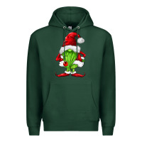 Sports Green green christmas gnomes Premium Hoodie - FaDigitalArtStudio