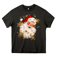 Asphalt Christmas santa claus Heavy Core Tee - MaliasSmallBusiness