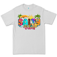 Dove Grey salty vibes Premium Tee - RanaPortraitStore
