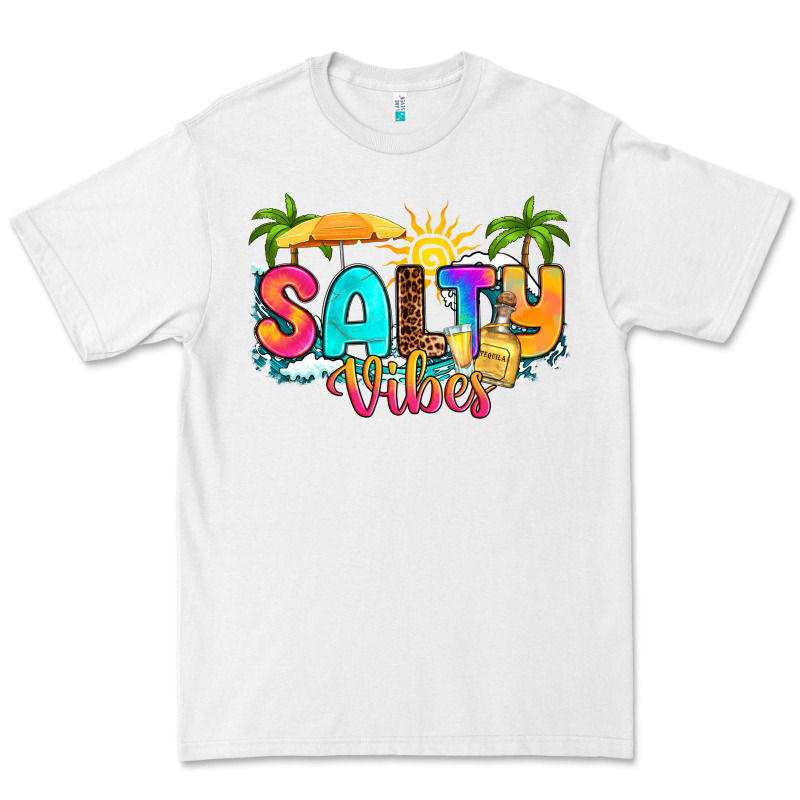 Salty Vibes Premium Tee by RanaPortraitStore | Teevron