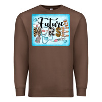 Chestnut Western Future Nurse Premium Sweatshirt - LillyAllenDesigns