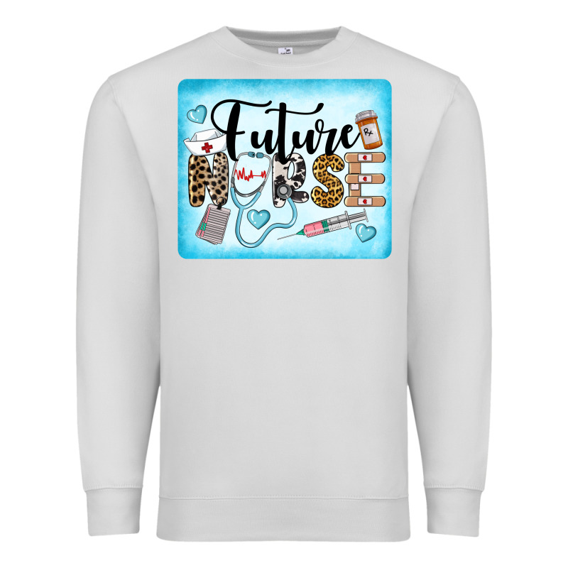 Western Future Nurse Premium Sweatshirt by LillyAllenDesigns | Teevron