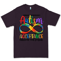 Plum autism acceptance Premium Tee - LillyAllenDesigns