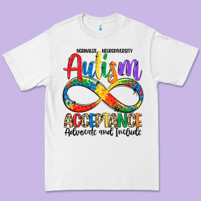 Autism Acceptance Premium Tee Designed By Lillyallendesigns