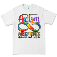White autism acceptance Premium Tee - LillyAllenDesigns