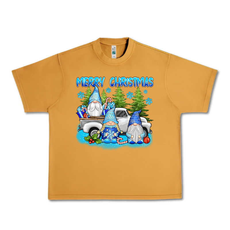 Merry Christmas Gnomies Urban Heavy Tee by texasbilliewilder | Teevron