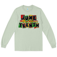 Matcha juneteenth freeish since 1865 Long Sleeve Tee - CowGirlArtShop