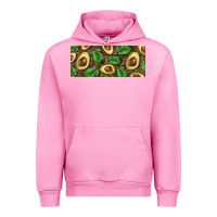 Fuchsia Pink avocados with wood and leopard background 15 oz mug Urban Hoodie - BarkalooDesign