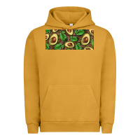 Pigment Peanut Butter avocados with wood and leopard background 15 oz mug Urban Hoodie - BarkalooDesign