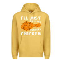 Antique Gold i'll just have the tenders chicken fried chicken t shirt Premium Hoodie - tuanDangUi