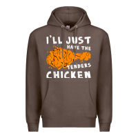 Coffee i'll just have the tenders chicken fried chicken t shirt Premium Hoodie - tuanDangUi