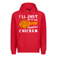 Red i'll just have the tenders chicken fried chicken t shirt Premium Hoodie - tuanDangUi