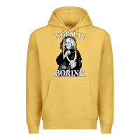 Antique Gold Limited Edition Grandma Addams (Frump)- Normal Is Boring Premium Hoodie - tuanDangUi