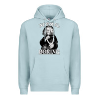 Blue Mist Limited Edition Grandma Addams (Frump)- Normal Is Boring Premium Hoodie - tuanDangUi