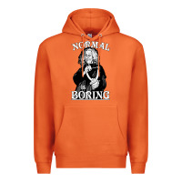 Carrot Limited Edition Grandma Addams (Frump)- Normal Is Boring Premium Hoodie - tuanDangUi