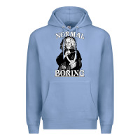 Colony Blue Limited Edition Grandma Addams (Frump)- Normal Is Boring Premium Hoodie - tuanDangUi
