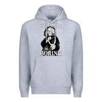 Heather Grey Limited Edition Grandma Addams (Frump)- Normal Is Boring Premium Hoodie - tuanDangUi