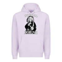 Lilac Limited Edition Grandma Addams (Frump)- Normal Is Boring Premium Hoodie - tuanDangUi