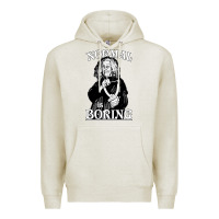 Oatmeal Heather Limited Edition Grandma Addams (Frump)- Normal Is Boring Premium Hoodie - tuanDangUi