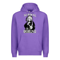 Purple Limited Edition Grandma Addams (Frump)- Normal Is Boring Premium Hoodie - tuanDangUi