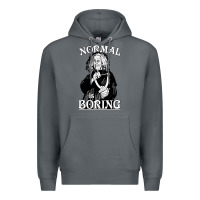 Rock Limited Edition Grandma Addams (Frump)- Normal Is Boring Premium Hoodie - tuanDangUi