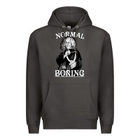 Smoke Limited Edition Grandma Addams (Frump)- Normal Is Boring Premium Hoodie - tuanDangUi
