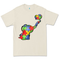 Bone autism awareness elephant Premium Tee - LillyAllenDesigns