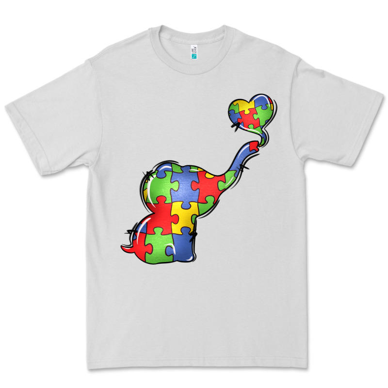 Autism Awareness Elephant Premium Tee by LillyAllenDesigns | Teevron