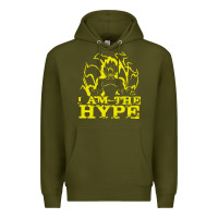 Army Green i am the hype Premium Hoodie - tuanDangUi