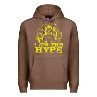Chestnut i am the hype Premium Hoodie - tuanDangUi
