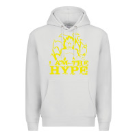 Dove Grey i am the hype Premium Hoodie - tuanDangUi