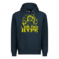 Navy i am the hype Premium Hoodie - tuanDangUi