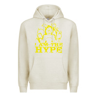 Oatmeal Heather i am the hype Premium Hoodie - tuanDangUi