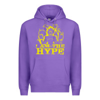 Purple i am the hype Premium Hoodie - tuanDangUi