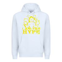 White i am the hype Premium Hoodie - tuanDangUi