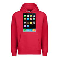 Cardinal cell phone smartphone mobile app halloween costume Premium Hoodie - tuanDangUi