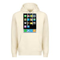 Sandshell cell phone smartphone mobile app halloween costume Premium Hoodie - tuanDangUi