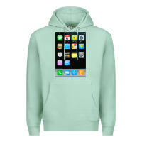 Seafoam cell phone smartphone mobile app halloween costume Premium Hoodie - tuanDangUi