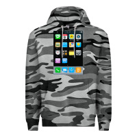 Slate Camo cell phone smartphone mobile app halloween costume Premium Hoodie - tuanDangUi