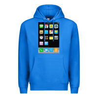 True Royal cell phone smartphone mobile app halloween costume Premium Hoodie - tuanDangUi