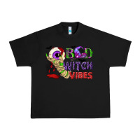 Black Bad witch vibes Urban Heavy Tee - NancyCooperArtShop