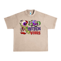 French Oak Bad witch vibes Urban Heavy Tee - NancyCooperArtShop