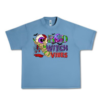 Pebble Blue Bad witch vibes Urban Heavy Tee - NancyCooperArtShop