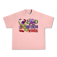 Salmon Bad witch vibes Urban Heavy Tee - NancyCooperArtShop