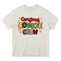 Cream Christmas cookie crew Heavy Core Tee - MaliasSmallBusiness